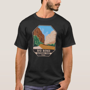 Camiseta Parque nacional Big Bend Vintage de Rio Grande
