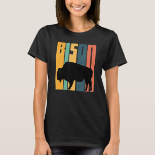 Camiseta Parque nacional Bison Bison Fluffy Cows Bison Buff