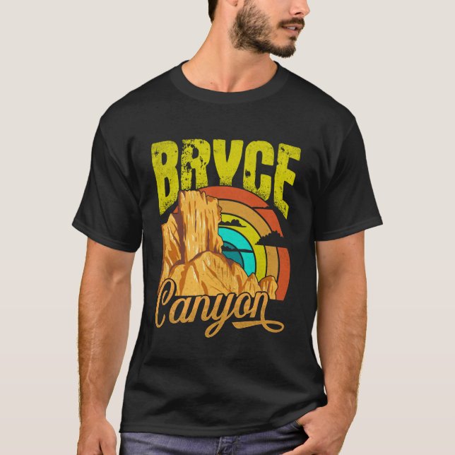 Camiseta Parque Nacional BRYCE CANYON Divertido Bryce Canyo (Anverso)