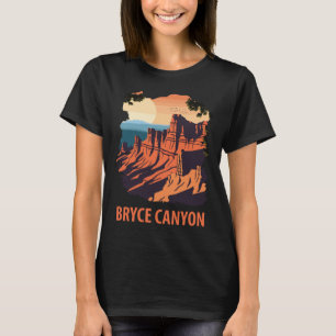 Camiseta Parque Nacional Bryce Canyon Viaje Rojo