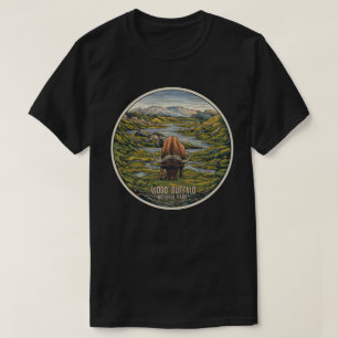 Camiseta Parque nacional Búfalo de Madera