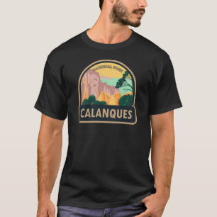 Camiseta Parque nacional Calanques Francia Vintage