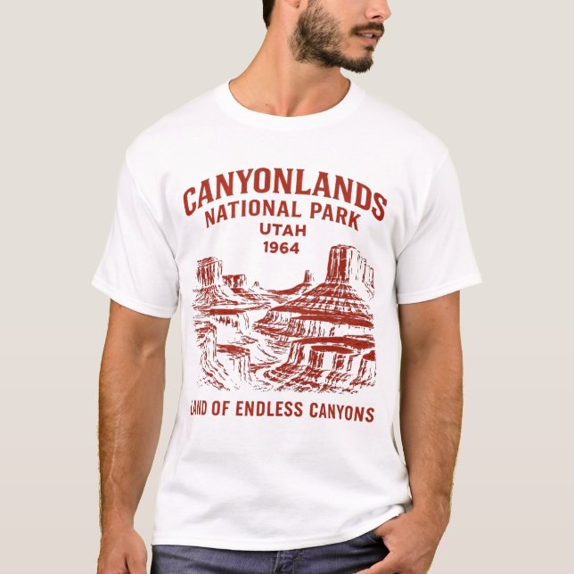 Camiseta Parque Nacional Canyonland (Anverso)