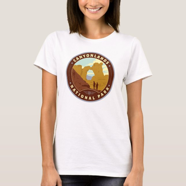 Camiseta Parque nacional Canyonlands (Anverso)