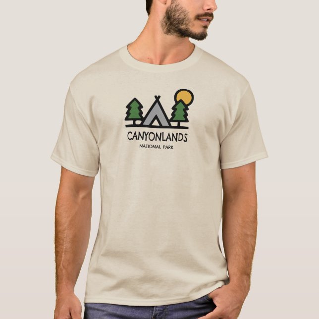 Camiseta Parque nacional Canyonlands (Anverso)