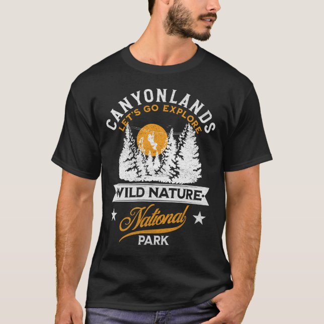 Camiseta Parque nacional Canyonlands (Anverso)