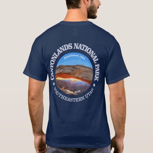 Camiseta Parque nacional Canyonlands (Reverso)