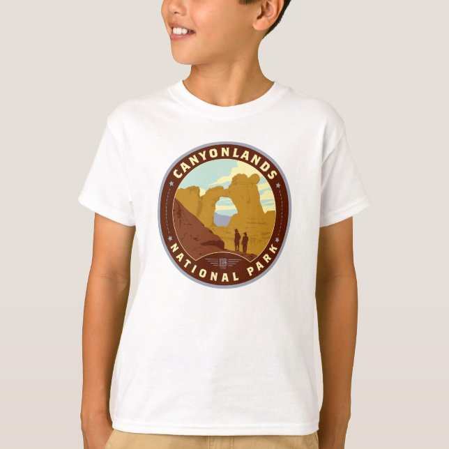 Camiseta Parque nacional Canyonlands (Anverso)
