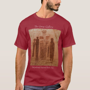 Camiseta Parque nacional Canyonlands Gran galería de arte R