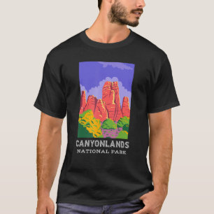 Camiseta Parque nacional Canyonlands Shirt Utah Camping Hik