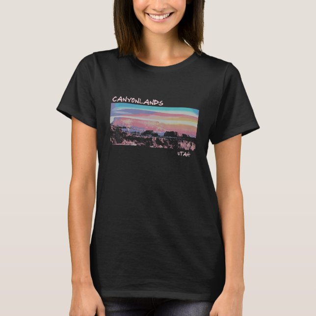 Camiseta Parque nacional Canyonlands Utah (Anverso)