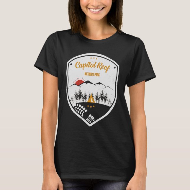 Camiseta Parque nacional Capitol Reef (Anverso)
