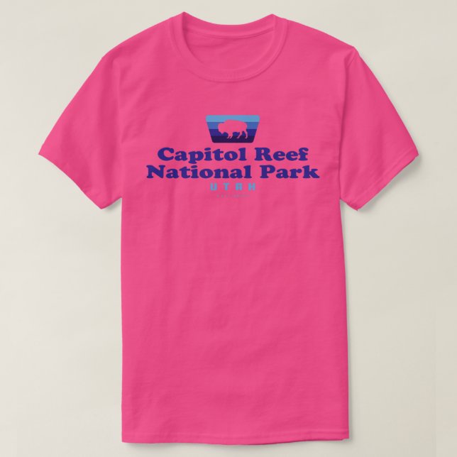 Camiseta Parque nacional Capitol Reef (Diseño del anverso)