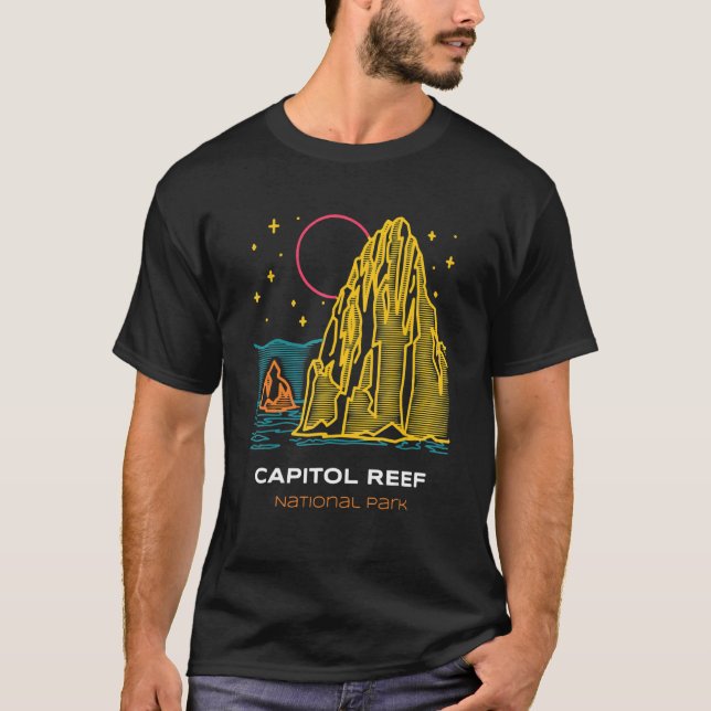 Camiseta Parque nacional Capitol Reef Aventura al aire libr (Anverso)