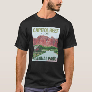 Camiseta Parque nacional Capitol Reef Diseño Poster Utah