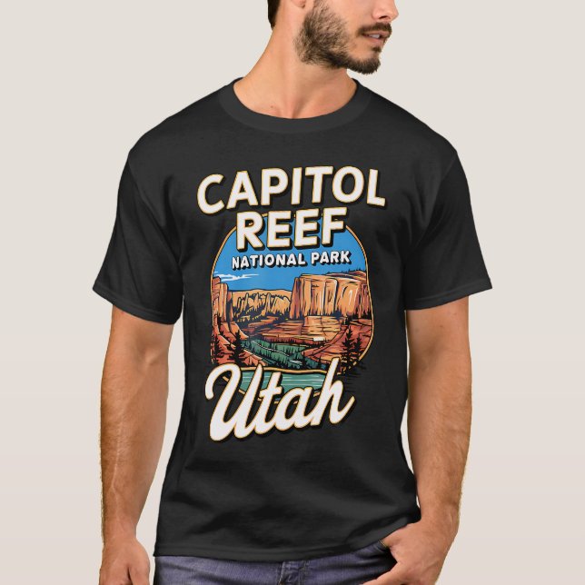 Camiseta Parque Nacional Capitol Reef Utah (Anverso)