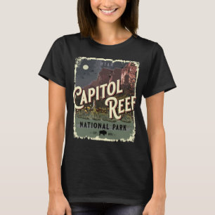 Camiseta Parque nacional Capitol Reef Utah Vintage Travel S