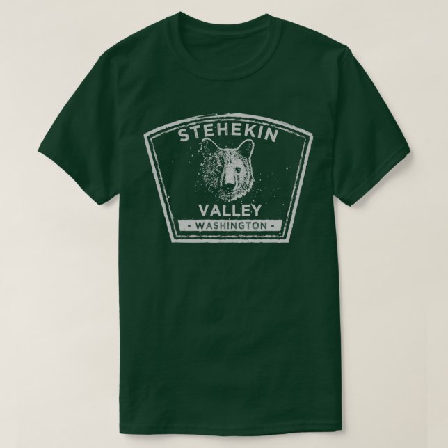 Camiseta Parque nacional Cascades Norte del Valle de Stehek (Diseño del anverso)