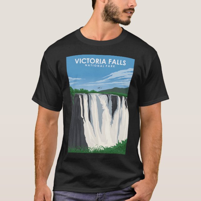 Camiseta Parque nacional Cataratas Victoria (Anverso)
