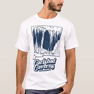 Camiseta Parque nacional Cavernas Carlsbad Nueva México Cav