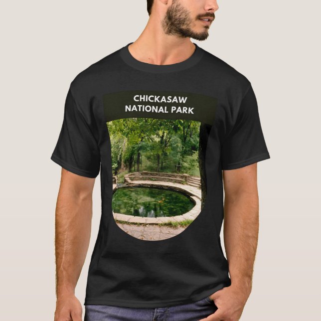 Camiseta Parque nacional Chickasaw - Oklahoma (Anverso)