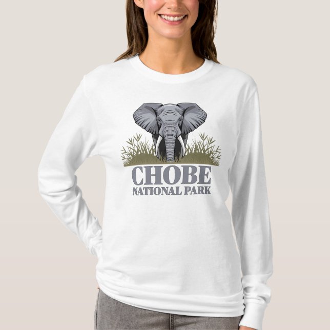 Camiseta Parque nacional Chobe Botswana (Anverso)
