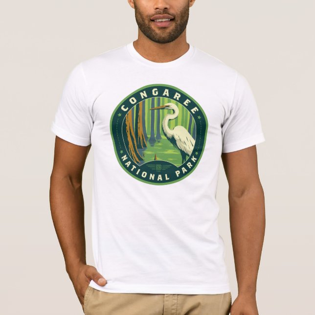 Camiseta Parque nacional Congaree (Anverso)
