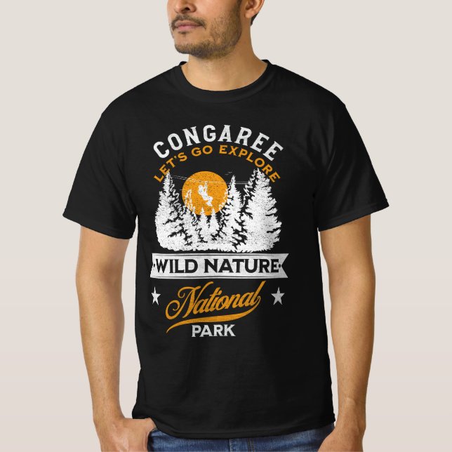 Camiseta Parque nacional Congaree (Anverso)