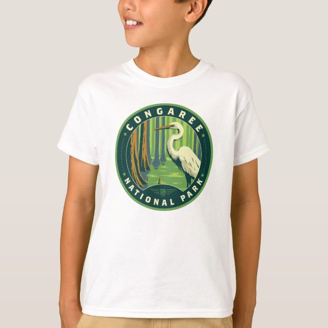 Camiseta Parque nacional Congaree (Anverso)