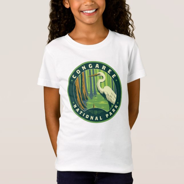 Camiseta Parque nacional Congaree (Anverso)