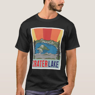 Camiseta Parque nacional Cráter de souvenirs Lake Oregon To