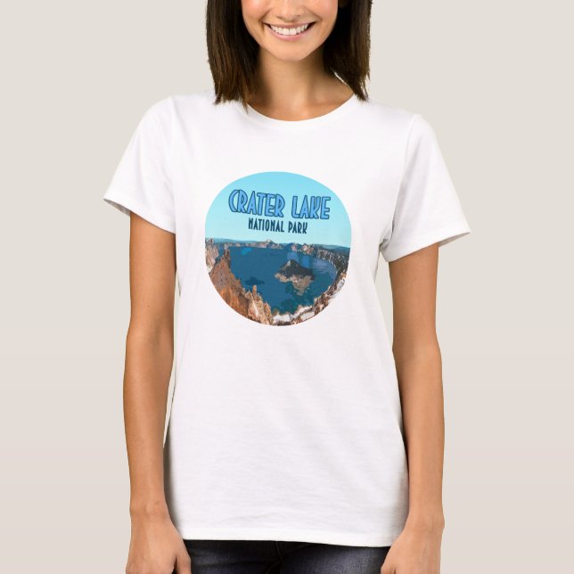 Camiseta Parque nacional Crater Lake (Anverso)