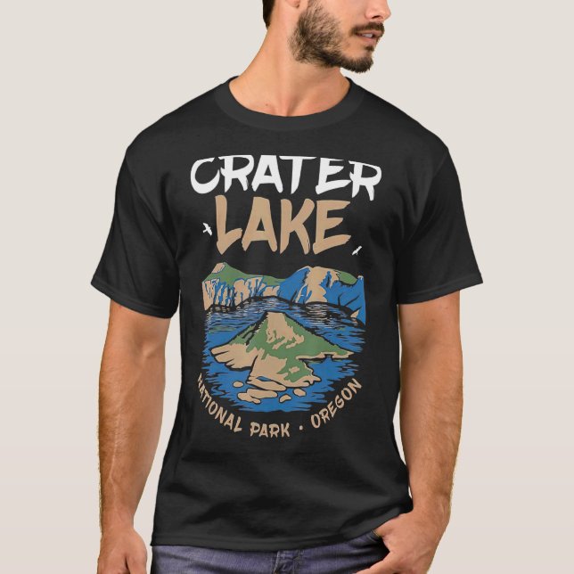 Camiseta Parque nacional Crater Lake (Anverso)