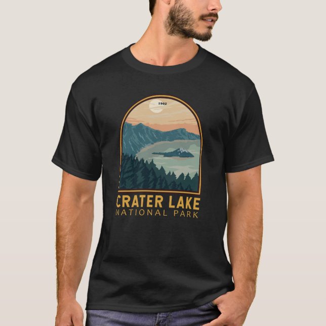 Camiseta Parque nacional Crater Lake (Anverso)
