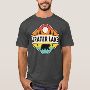 Camiseta Parque nacional Crater Lake Camping Oregon