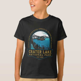 Camiseta Parque Nacional Crater Lake Oregon Monte Mazama Hi