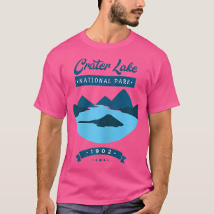 Camiseta Parque nacional Crater Lake - Oregon State 1902 Bl