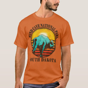 Camiseta Parque nacional Cueva del Viento Dakota del Sur Se