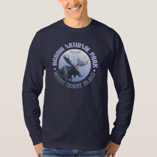 Camiseta Parque nacional de Acadia (alce)