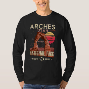 Camiseta Parque nacional de Arches Parques Nacionales de Ut