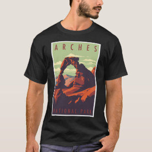 Camiseta Parque nacional de Arcos Modernos del Siglo XX
