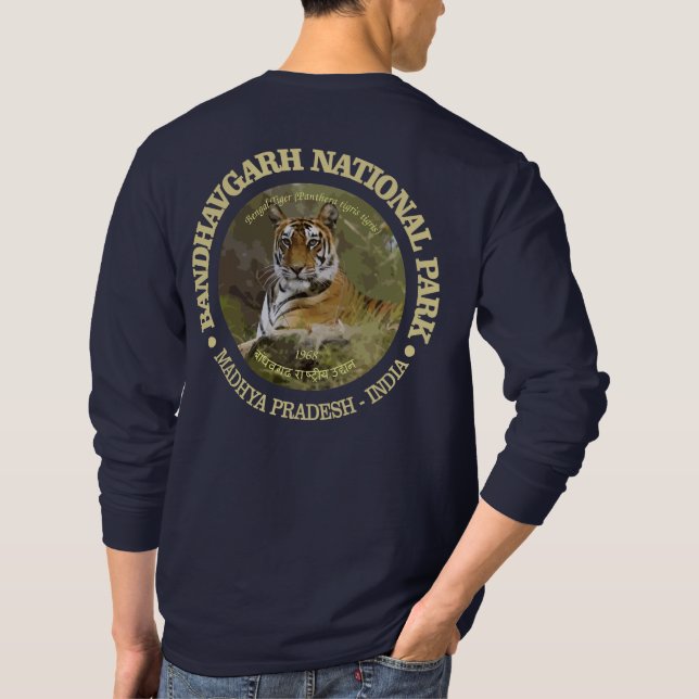 Camiseta Parque nacional de Bandhavgarh (Reverso)