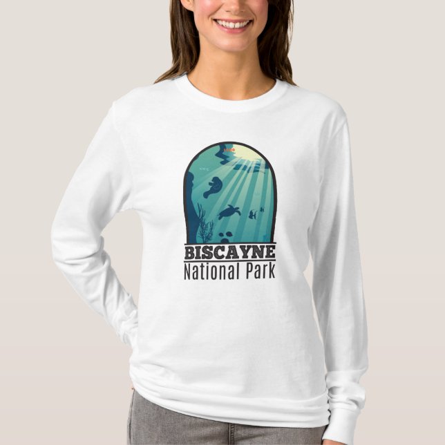 Camiseta Parque nacional de Biscaye Marítimo Submarino de F (Anverso)