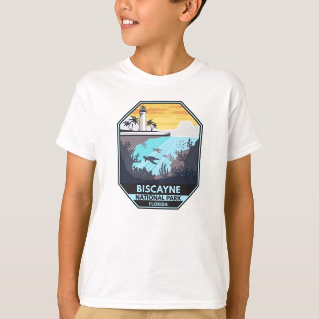 Camiseta Parque nacional de Biscayne (Anverso)
