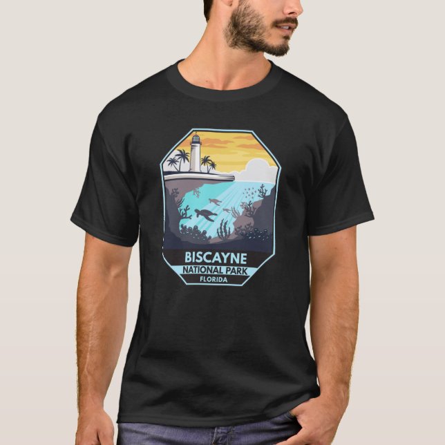Camiseta Parque nacional de Biscayne (Anverso)