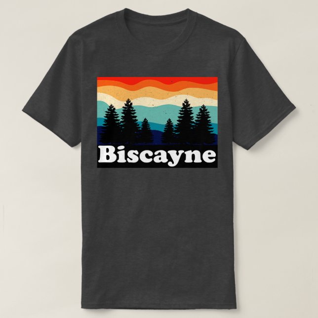Camiseta Parque nacional de Biscayne Florida (Diseño del anverso)