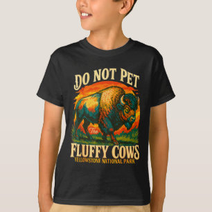 Camiseta Parque nacional de bisontes de Yellowstone, vida s