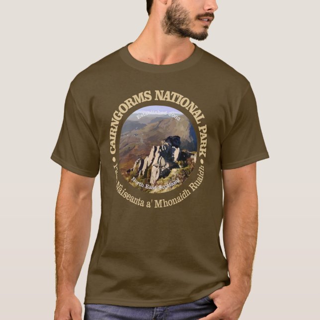 Camiseta Parque nacional de Cairngorms (Anverso)