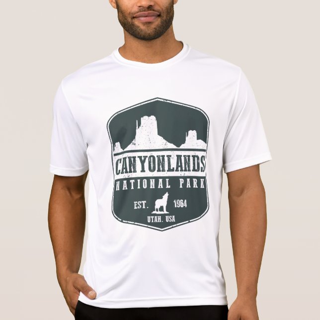 Camiseta Parque nacional de Canyonlands (Anverso)
