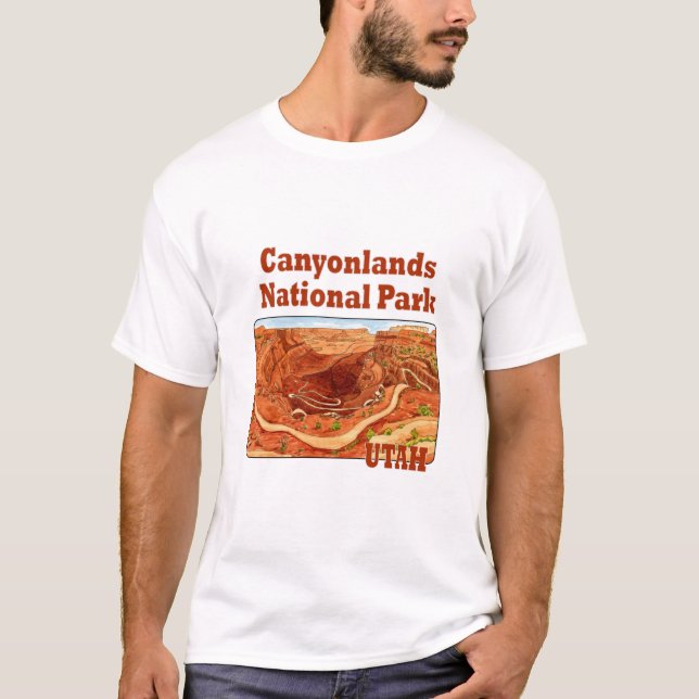 Camiseta parque nacional de canyonlands (Anverso)